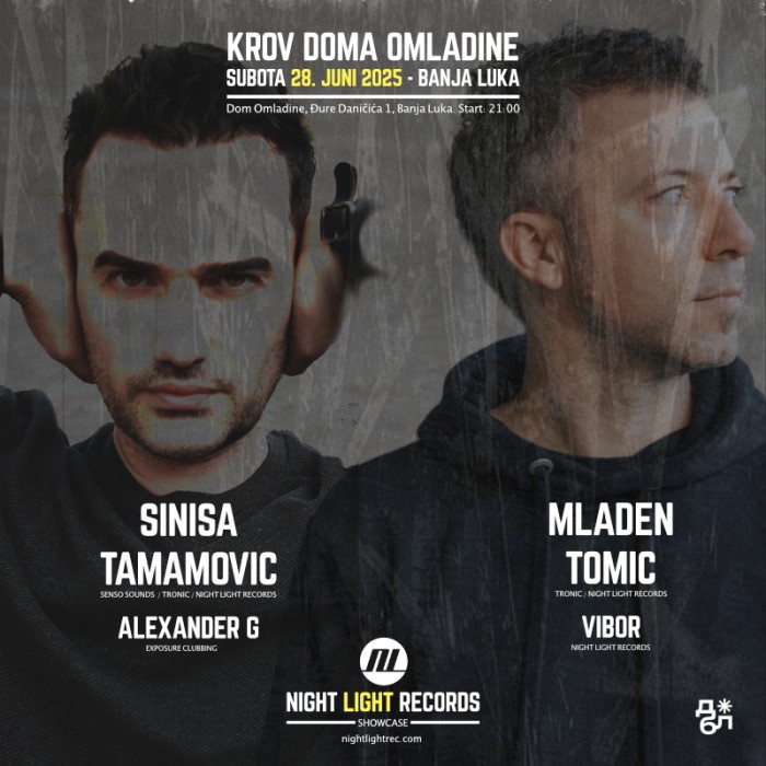 Sinisa Tamamovic and Mladen Tomic 25 Years Together - Krov Doma Omladine Banja Luka